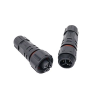 Câble d'alimentation pour éclairage à Led 1.0/0.75 m² Connecteur de fil M16 3Pin 10A Adaptateur secteur en plastique Assemblage de cosse à souder Mâle Femelle Joint de câble