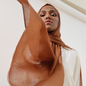 High Quality Modal Soft Long <b>Shawl</b> Muslim <b>Women</b> Breathable Color Blocking Summer Hijab Double Stitching Digital Printing - Product Image 2