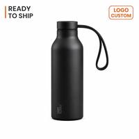 Ensemble de thermos portable YEKEA de 500 ml à double paroi en acier inoxydable, anti-fuite, isolation thermique de 12 à 24 heures, doublure en cuivre, luxe
