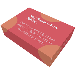 Set di Scatole Postali Ondulate Personalizzate Rosa Rosse con Stampa <span class=keywords><strong>Postino</strong></span> per Imballaggio Scarpe e Abbigliamento, Realizzate in Cartone con Logo Incluso - Product Image 2
