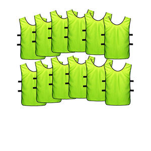 2023 ücretsiz örnek ucuz geri dönüşümlü örgü futbol eğitim yeleği gençlik yetişkin spor futbol önlükler - Product Image 2