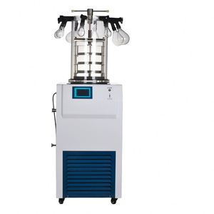 Máquina de Liofilización de Laboratorio Vertical Multimanifold Tipo Gland, Pequeña, Adecuada para Cargar Materiales a Granel - Product Image 5