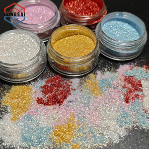 Polvo de Purpurina Fina Multicolor al por Mayor de Fábrica, Purpurina PET Dorada, Plateada, Rosa, Azul y Roja para Arte de Uñas, Resina, Manualidades, Bricolaje, Muestra Gratis - Product Image 1