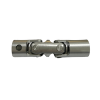 Acoplamiento Universal de Acero para Dirección Automática, Bloque de Pasador de 19 mm de Diámetro Exterior, Rodamiento, Juntas Universales, Mecanizado CNC, Estructura Doble, Antióxido, Aceite