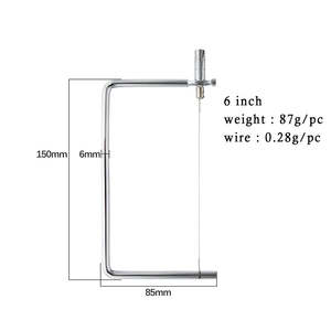 Vente Flash : Trancheuse à Fromage en Fil d'Acier Inoxydable pour Foie Gras, <span class=keywords><strong>Jambon</strong></span>, Fromages Durs ou Semi-Durs, et <span class=keywords><strong>Beurre</strong></span> – Coupe Rapide - Product Image 4