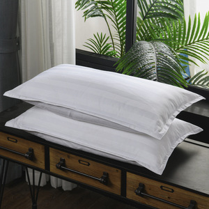 Customized Stripe Hotel <strong>Bedding</strong> Sets Stripe Hotel Duvet Cover Sets Stripe Cotton Hotel Bed Sheet Sets with Pillow Case - Product Image 5