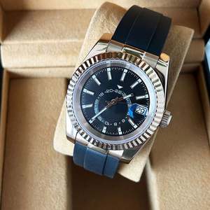 Relojes Mecánicos Automáticos de Lujo para Hombre, Minimalistas y Elegantes, de Acero Inoxidable, Personalizados OEM, Gran Venta - Product Image 3