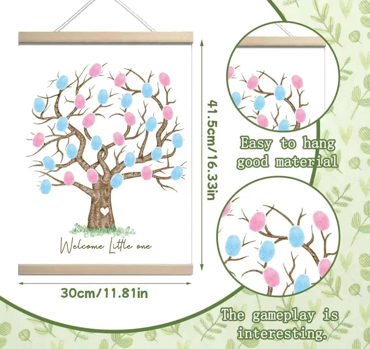 41,5*30CM/16,33 pouces*11,8 pouces