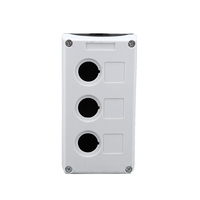 Boîtier de commande en plastique ABS pour bouton d'arrêt d'urgence 22 mm, étanche IP65, anti-poussière, avec interrupteur marche/arrêt