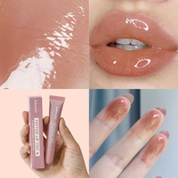 Gel à lèvres teinté rose hydratant, brillant et scintillant pour un soin quotidien naturel des lèvres – Vente en gros fabricant