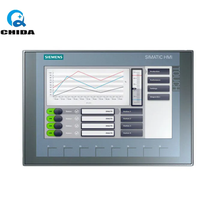 6AV2 123-2JB03-0AX0 SIMATIC HMI KTP900แผงควบคุมพื้นฐาน/การทำงานแบบสัมผัส9 "จอแสดงผล TFT