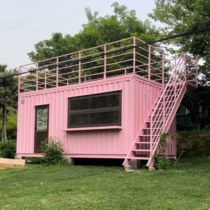 Cafetería Moderna Personalizada con Asientos Exteriores Aislados e Insonorizados, Estructura de Acero, Casa Contenedor Prefabricada - Product Image 6
