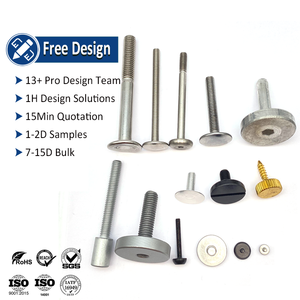 Titan thép không gỉ vít M3 M4 Tự Khai thác máy đen rãnh Allen lục giác ổ cắm siêu thấp hồ sơ nắp đầu vít - Product Image 1