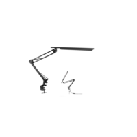 Lampe de bureau LED avec interrupteur à bouton pour variation d'intensité, 95 CRI, design pliable anti-éblouissement, en métal, alimentation CA, pour étudiant, lecture, chevet