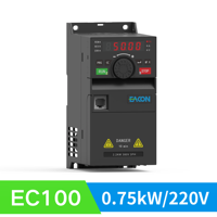 Variador de Frecuencia EC100 Trifásico 220V 0.75kW, Inversor de Frecuencia CA, VSD, VFD