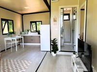 Casa Contenedor Plegable de Doble Ala, Personalizable, Prefabricada, Portátil, Bajo MOQ, Directo de Fábrica para Hotel, Apartamento, Camping
