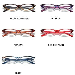 Gafas de Lectura con Montura Triangular Pequeña y Colorida con Diseño Floral y Protección Anti Luz Azul para Mujer, Moda 2024 - Product Image 5