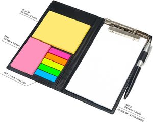 Fournitures de cadeaux d'affaires en gros, bloc-notes avec stylo, livre d'autocollants, bloc-notes personnalisés avec logo, petits carnets promotionnels - Product Image 3