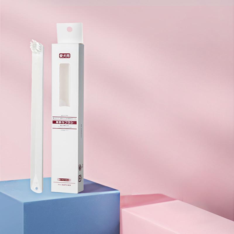 White special toothbrush for dogs