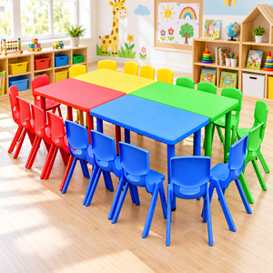 Bestseller mobili per l'asilo tavoli <span class=keywords><strong>e</strong></span> <span class=keywords><strong>sedie</strong></span> in <span class=keywords><strong>plastica</strong></span> per bambini durevoli <span class=keywords><strong>e</strong></span> convenienti - Product Image 1