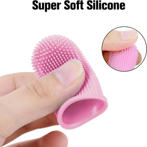 Brosse à dents en silicone pour protéger les gencives, 360 degrés, brosse à dents douce pour chien, élimination des déchets d'animaux domestiques, chats - Product Image 4