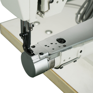 Machine à coudre industrielle multifonction à entraînement direct, point noué, une aiguille, pied entraîneur, vente directe usine 244D-2A pour sacs - Product Image 3