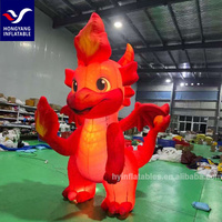 Dragon gonflable géant de Charater de dessin animé gonflable adorable