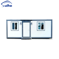 Cabine de bureau de site temporaire Salle modulaire mobile portable pour solution d'espace de travail