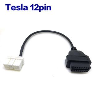 Cáp kết nối OBDII đầu cái 12/20/26 chân cho xe Tesla Model <span class=keywords><strong>3</strong></span> S/X Y 2012-2015, dây dẫn điện tử cho xe năng lượng mới - Product Image 3