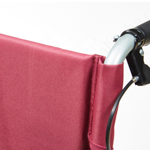 Fauteuil roulant peint le moins cher pliable 22 "roue arrière 18 pouces largeur de siège hôpital Portable manuel en acier fauteuil roulant manuel - Product Image 3