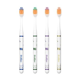 Cepillo de Dientes OralGos de Cerdas Suaves, Paquete de 4, Manual para Adultos, Cuidado Bucal, Diseño del Reino Unido - Product Image 5
