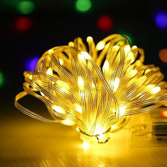 ETOP DC12V Smart Fairy String Lights Modes Color Chasing Lights for Bedroom Curtain Christmas Wedding Party Decor IP68