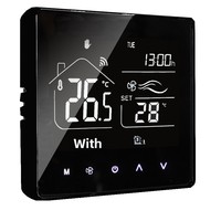 DUOYE Smart Doodle Zigbee WiFi Central Intégré pour Climatisation, Interrupteur de Ventilo-Convecteur, Thermostat à Distance