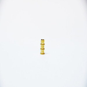 Insert fileté en laiton M4 métrique à filetage grossier, épaisseur 5 mm, traitement de surface aux couleurs authentiques - Product Image 1