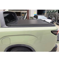 Couverture de benne de camionnette manuelle à enroulement rigide, couvercle de benne rétractable, anti-poussière et étanche, pour plusieurs modèles de camionnettes