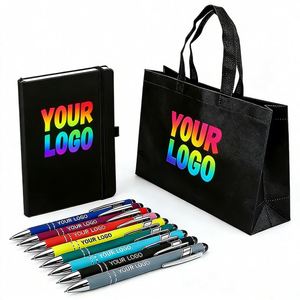 ปากกาลูกลื่นโลหะหรูหราขายส่ง สำหรับโปรโมชั่น พร้อมหน้าจอสัมผัสสีเหลือง ของขวัญโฆษณาแบบกำหนดเองได้ พร้อมโลโก้ - Product Image 1