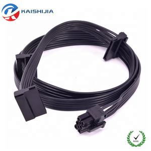 Haute qualité PSU 8 Broches à Double 8 6 + 2 Pin Splitter Câble D'<span class=keywords><strong>alimentation</strong></span> pour <span class=keywords><strong>Corsair</strong></span> HX750 HX650 HX850 HX1000 PSU - Product Image 3