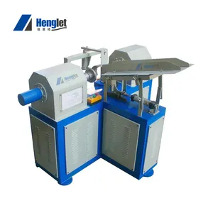 Máquina automática de ondulação de tubo de papel HLT-CL380 DTY POY Máquina de flange de borda de tubo de papel