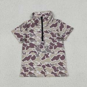 BT1741 rts 4th of july stars print เสื้อยืดเด็กแขนสั้นสำหรับเด็กทารกเสื้อผ้าฤดูร้อน - Product Image 3