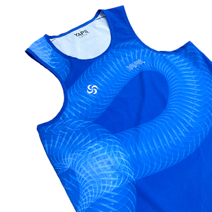 Chalecos Deportivos de Manga Corta sin Mangas con Logotipo Personalizado, de Secado Rápido, Unisex, Casuales, para Entrenamiento, Estilo Racerback - Product Image 3