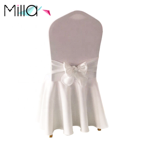 <span class=keywords><strong>Housse</strong></span> de <span class=keywords><strong>chaise</strong></span> de mariage épaisse de <span class=keywords><strong>haute</strong></span> qualité en spandex à couche d'air 300 g/m² avec nœud de <span class=keywords><strong>chaise</strong></span> - Product Image 5