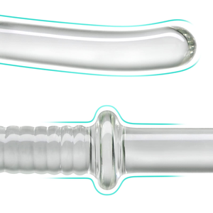 Dildo in Cristallo, Bacchetta per Masturbazione, Massaggiatore Vaginale, Plug Anale, Stimolatore Anale, Giocattolo Sessuale per Coppie - Product Image 5