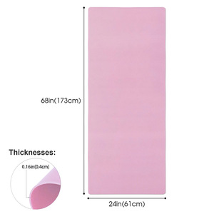 Esterilla de yoga de 6mm, 183x61cm, TPE de primera calidad, antideslizante, con absorción de impactos, ligera, portátil, para el hogar, Pilates, estiramiento diario - Product Image 5