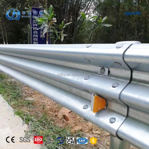 Q235 Q345 Barrera de tráfico de carretera de viga flexible de acero galvanizado para seguridad Tipo de producto Barandilla - Product Image 5