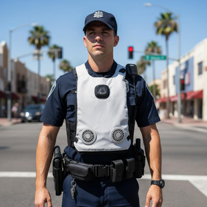 Chaleco Refrigerante para Trabajos al Aire Libre en Verano <span class=keywords><strong>y</strong></span> Repartidores, con Tecnología de Refrigeración de un Solo Chip, Ligero <span class=keywords><strong>y</strong></span> Cómodo - Product Image 5