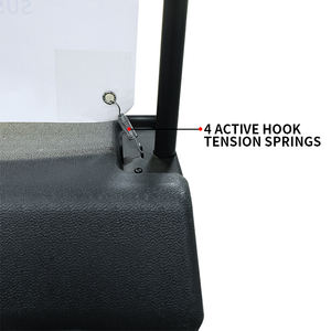 Expositor Enrollable de Aluminio BOZE con Base Pesada, Diseño de Doble Cara, Portátil, Grande, 80x180 cm, para Publicidad y Promoción Empresarial - Product Image 6