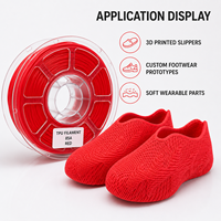 Filamento Flexible para Impresora 3D de TPU 85A 90A Rosa de 1.75mm, Resistente a Impactos y al Desgaste, Venta al Por Mayor