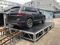 Plataforma Elevadora Móvil Portátil de Aleación de Aluminio con Capacidad de Carga de 700 kg y Montaje Rápido para Exposiciones y Eventos, Embalaje en Palés