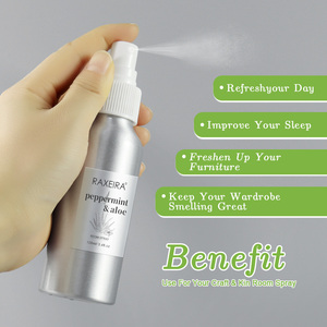 Spray Deodorante per Camera da Letto con Logo Personalizzato, Menta e Aloe <span class=keywords><strong>Vera</strong></span>, Fragranza Naturale per Cuscini e Ambienti - Product Image 5