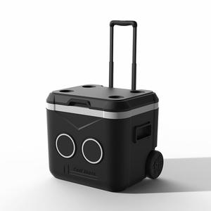 Glacière portable isotherme 52L <span class=keywords><strong>avec</strong></span> haut-parleur intégré pour pique-nique, <span class=keywords><strong>camping</strong></span> et musique en extérieur - Product Image 2